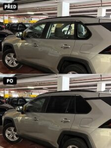 Tónování autoskel Brno - ukázka před a po | SunPro